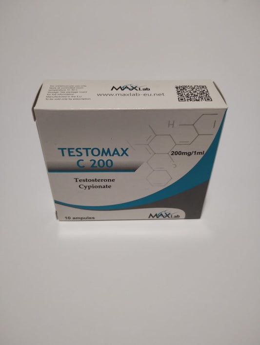 MaxLab Testomax C – Тестостерон ципионат 200мг/мл х 10амп